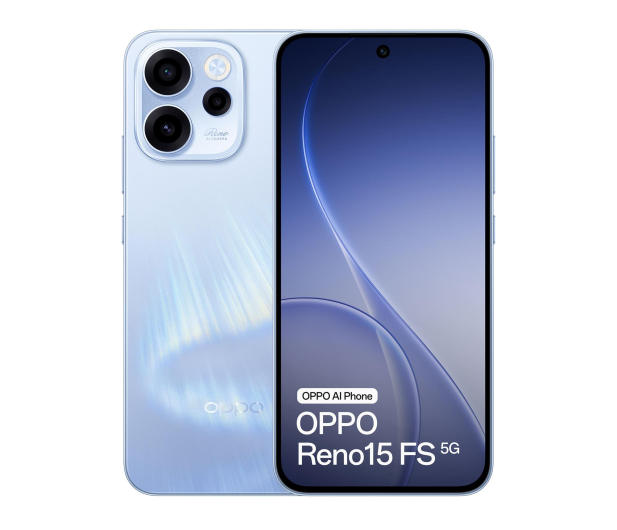OPPO Reno15 FS 5G 8/512GB Niebieski - 1480001 - zdjęcie